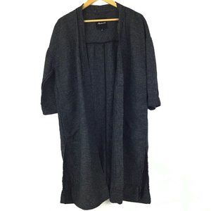 Madewell 3/4 Sleeve Trench Jacket Women S Black